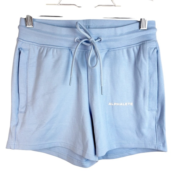 Alphalete Pants - Alphalete Women’s Light Blue Sweatshorts Size S